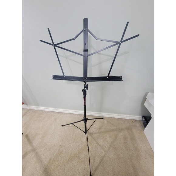 On-Stage Stands SM7122BB Compact Folding Music Stand with Bag - Picture 1 of 12